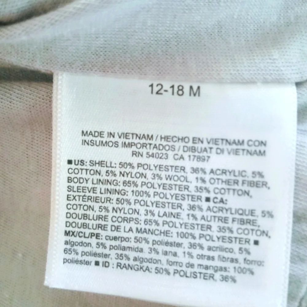 Old Navy Infant Coat.